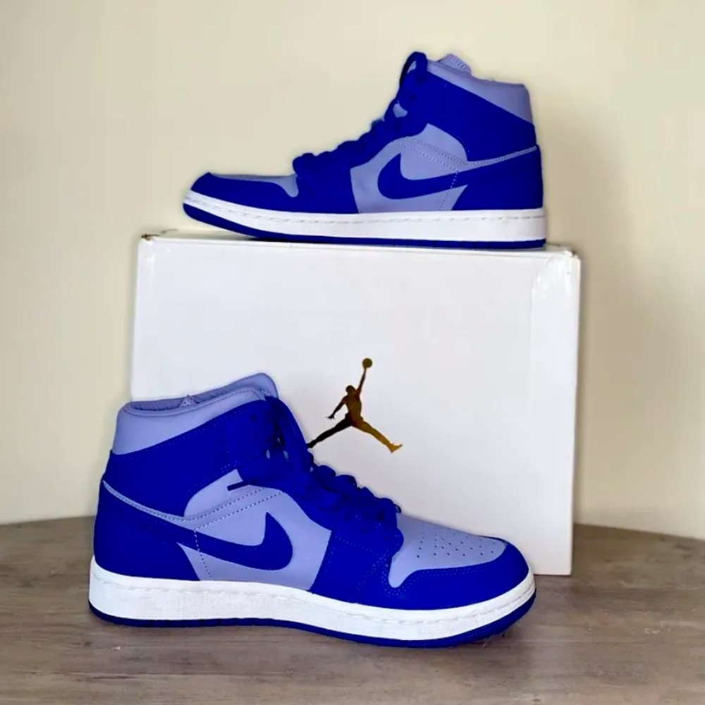 Jordan 1 Mid SE Iron Purple Deep Royal
